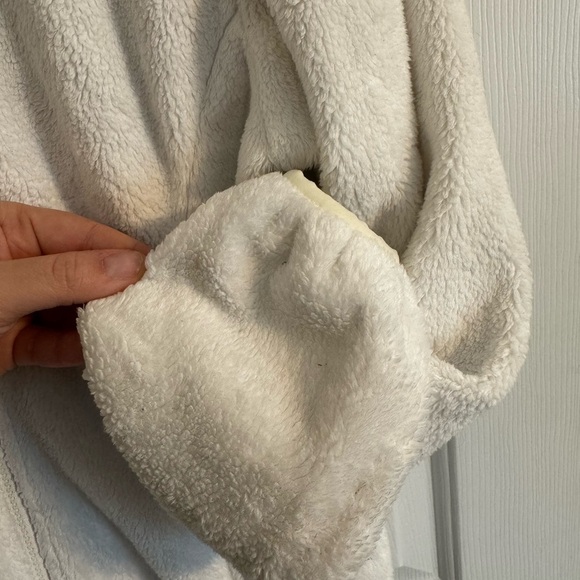 The North Face jacket size small white fleece - Picture 4 of 6